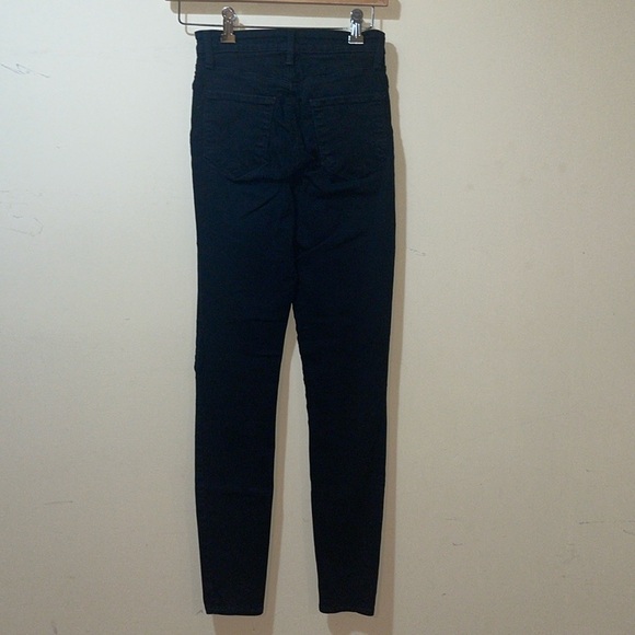 Womens L’AGENCE Katrina Skinny Ultra High Rose Noir Jeans - Picture 9 of 11